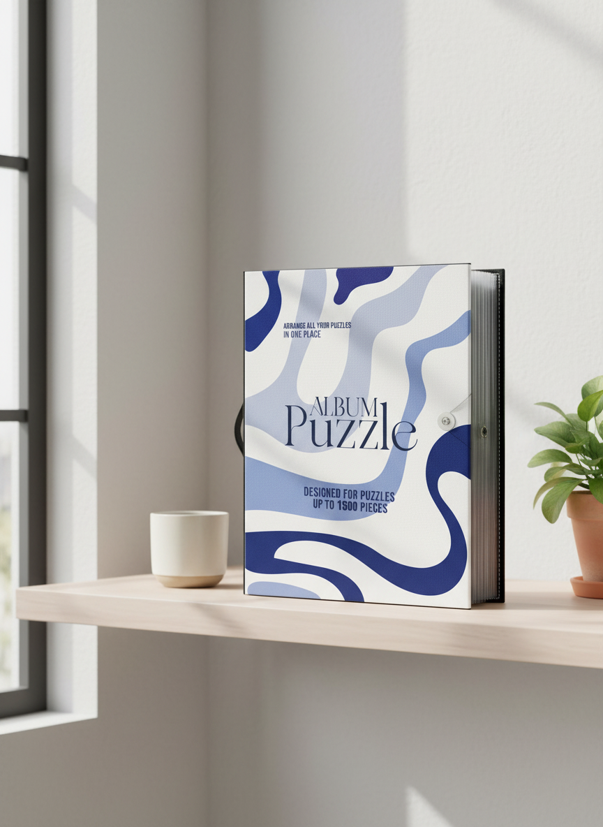 Album Puzzle — Pakuotės dizainas
