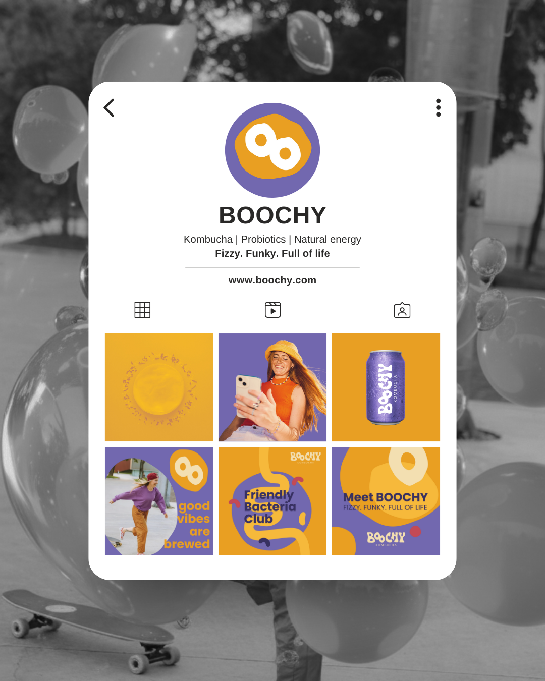 Boochy — Instagram profilio startas